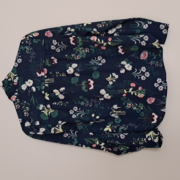 LOFT Petites Floral Career Top size S - Picture 6 of 6